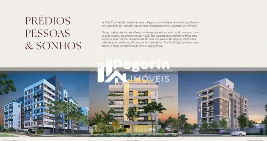 Apartamento com 3 quartos à venda na Rodovia João Leopoldo Jacomel, Estância Pinhais, Pinhais