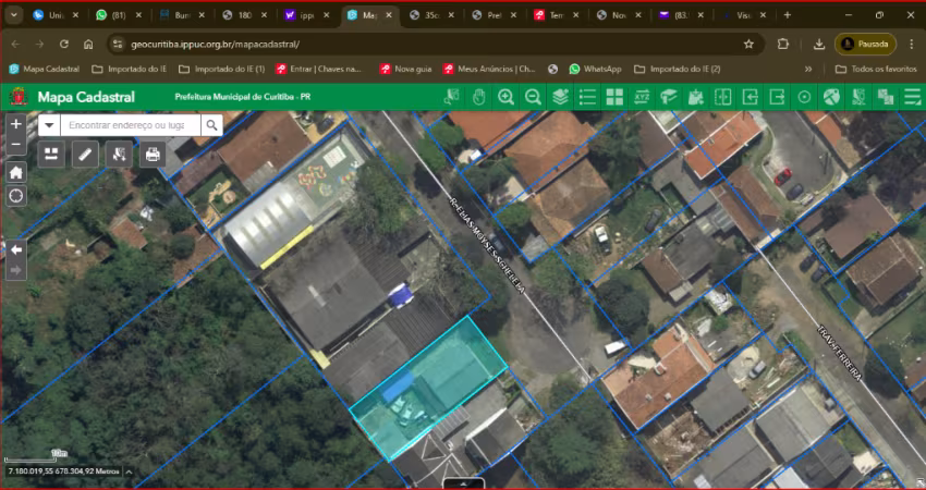 TERRENO COM 390 METROS - VILA SÃO PAULO - CURITIBA