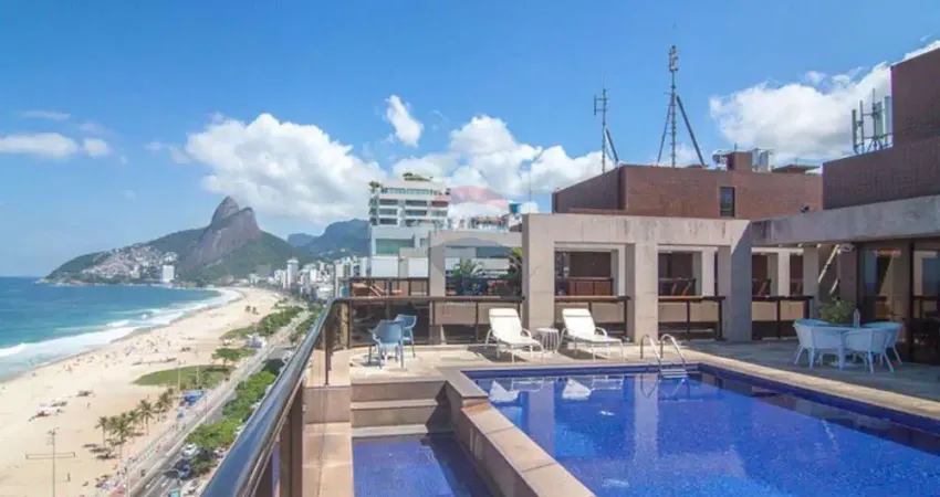 Apartamento com 2 quartos e 82m2 na Avenida Vieira Souto, em Ipanema