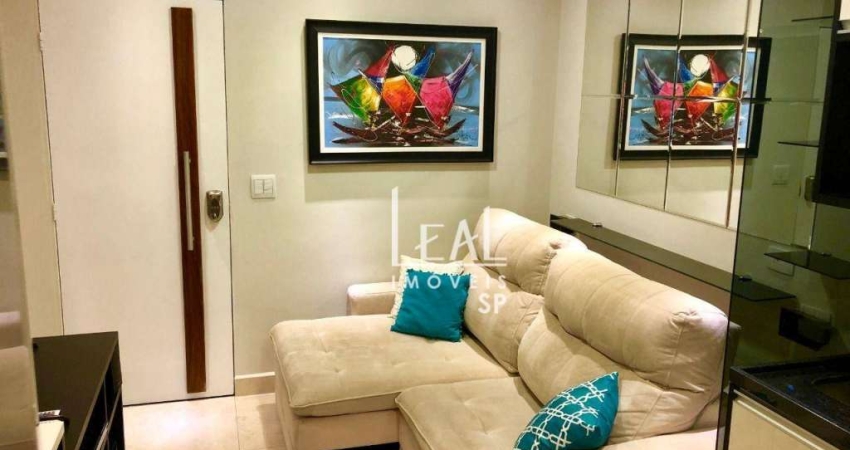Flat com 1 dormitório à venda, 36 m² por R$ 390.000,00 - Vila Augusta - Guarulhos/SP