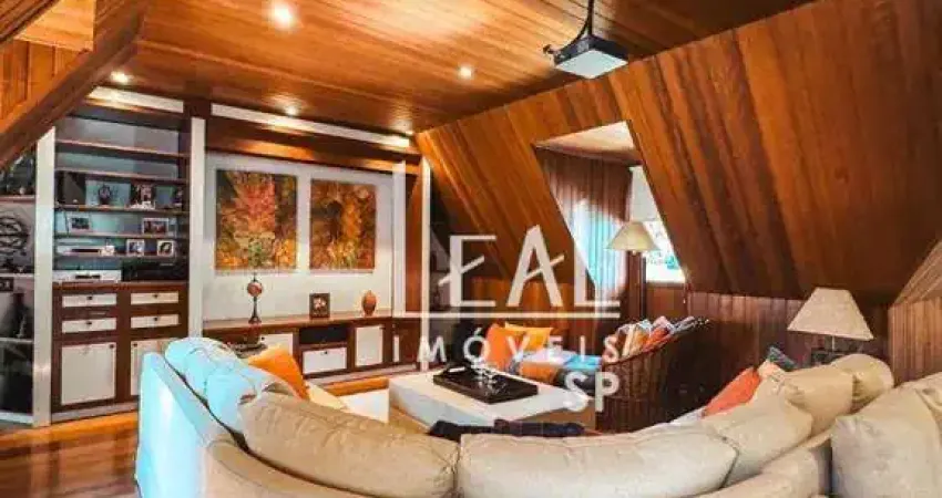 Sobrado com 5 dormitórios à venda, 380 m² por R$ 3.800.000,00 - Jd do Embaixador - Campos do Jordão/SP