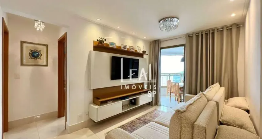 Apartamento com 2 dormitórios à venda, 96 m² por R$ 990.000,00 - Canto do Forte - Praia Grande/SP