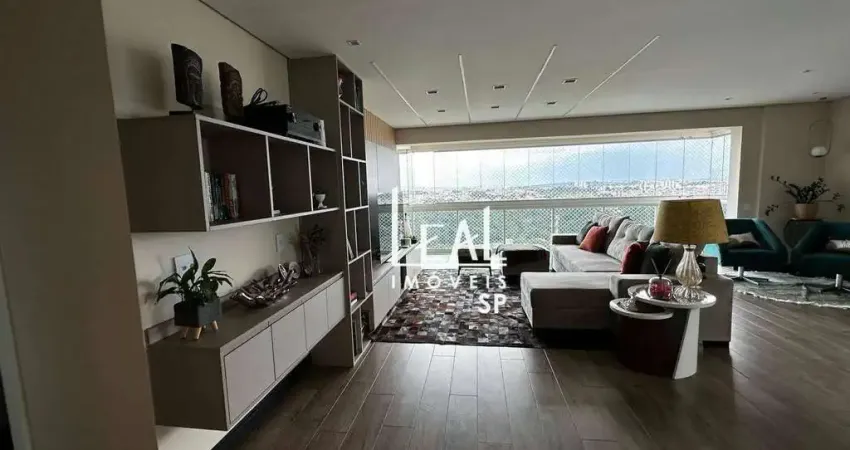 Apartamento com 3 dormitórios à venda, 170 m² por r$ 1.900.000,00 - centro - guarulhos/sp