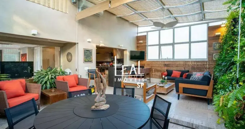 Cobertura duplex com 4 dormitórios à venda, 343 m² por r$ 8.900.000 - alto da mooca - são paulo/sp