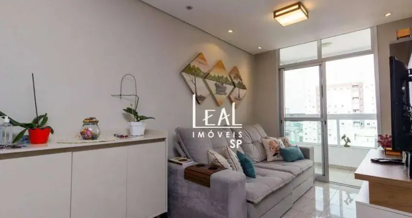 Apartamento com 3 dormitórios à venda, 77 m² por r$ 655.000,00 - tatuapé - são paulo/sp