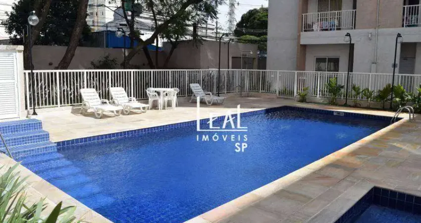 Apartamento com 2 dormitórios para alugar, 43 m² por r$ 2.950,00/mês - vila itapegica - guarulhos/sp