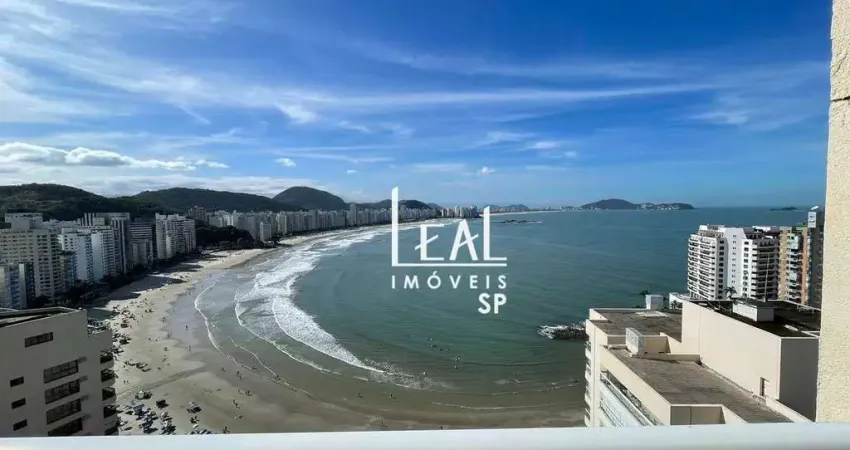 Cobertura com 2 dormitórios à venda, 196 m² por r$ 2.450.000 - tombo - guarujá/sp