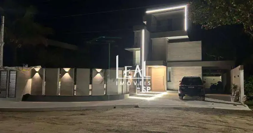 Casa com 5 dormitórios à venda, 465 m² por r$ 8.900.000,00 - são lourenço - bertioga/sp