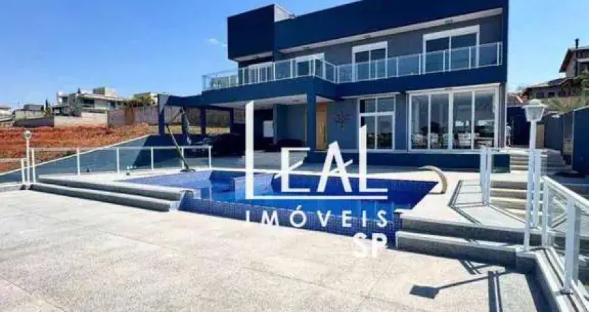 Casa com 5 dormitórios à venda, 425 m² por r$ 4.500.000,00 - shamba - atibaia/sp