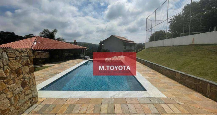 Chácara com 4 dormitórios à venda, 4400 m² por R$ 3.500.000,00 - Parque dos Jacarandás - Arujá/SP