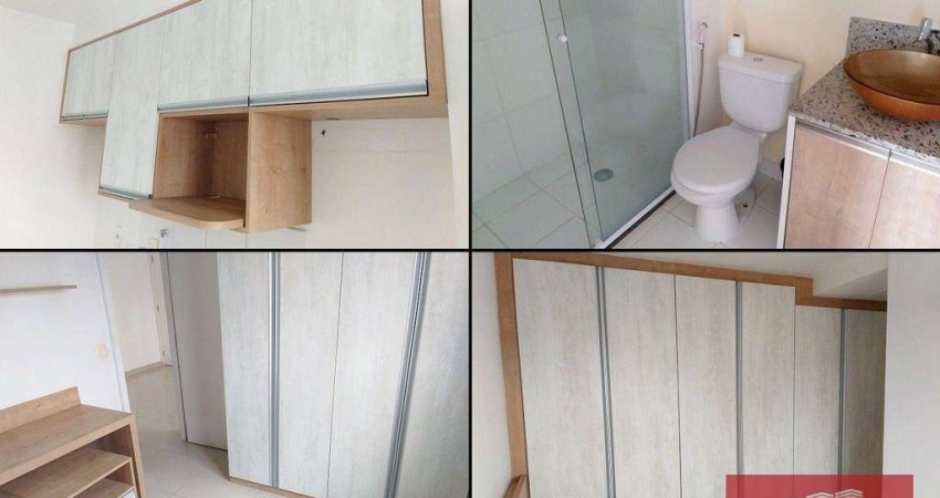 Apartamento para alugar, com 02 dormitórios e estacionamento, 55m², por R$ 1.650/mês - Vila Rio de Janeiro - Guarulhos / São Paulo