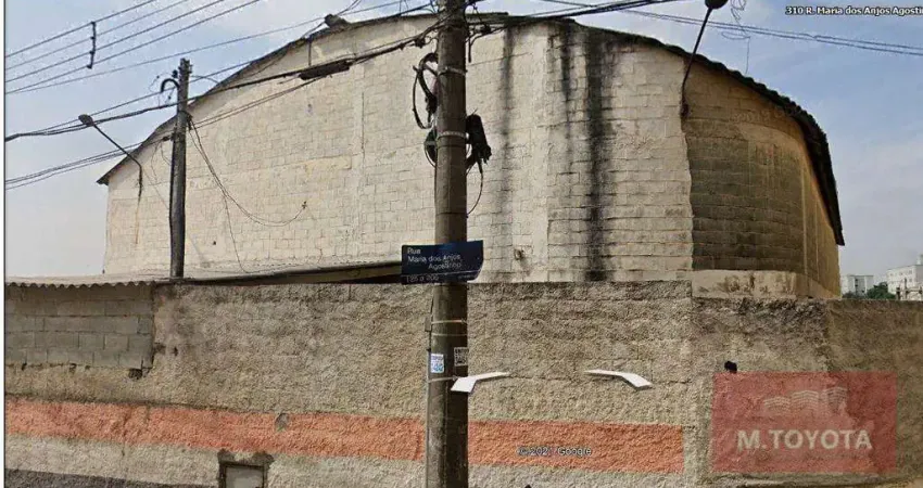 Galpão, 1080 m² - venda por R$ 4.500.000,00 ou aluguel por R$ 11.434,00/mês - Água Chata - Guarulhos/SP