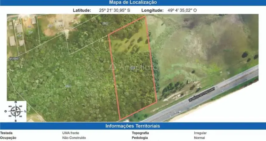 Terreno à venda na Rodovia Regis Bittencourt, 3922, Jardim Paulista, Campina Grande do Sul