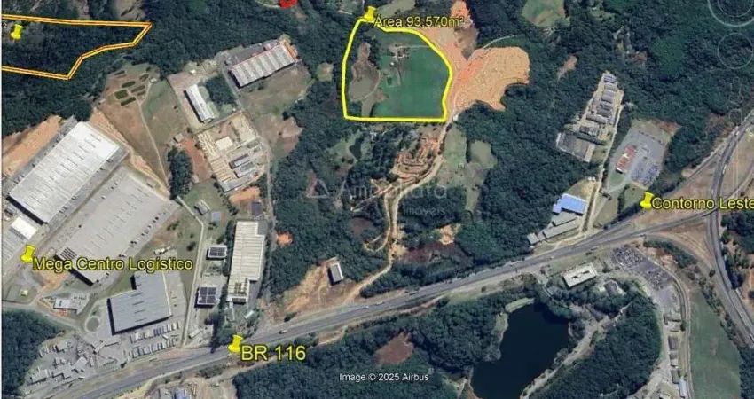 Terreno comercial à venda na Ginjiro Abe, Pocinho, Campina Grande do Sul