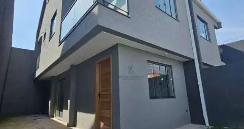 Sobrado com ático à venda, amplo e de frente para a rua no alto boqueirão – 103m² – 03 dormitórios – 03 vagas – r$ 549.000,00
