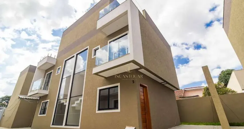 Sobrado com 3 dormitórios à venda, 104 m² por r$ 789.000,00 - uberaba - curitiba/pr