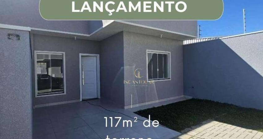 Casa com Ático em Condomínio à venda no Sítio Cercado -76m² de área privativa| 117m² Terreno | 3 Dormitórios (1 suíte) | 1 Vaga | R$ 495 Mil
