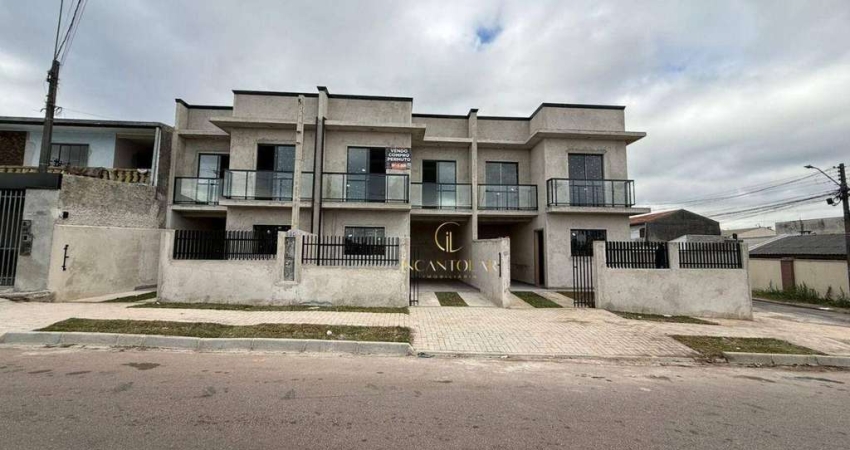 Sobrado à venda com 3 dormitórios (1 suíte), 81m² por R$ 490.000 – Unidade de esquina, frente para a rua – Umbará, Curitiba/PR