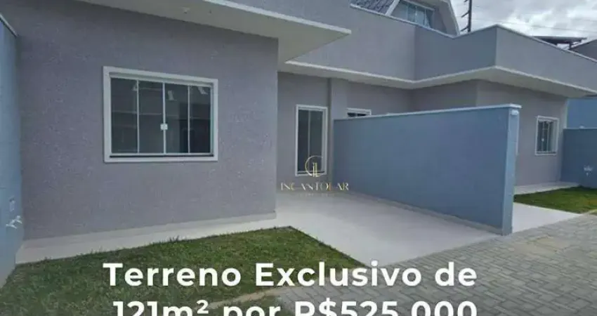 Casa com ático em condomínio fechado no sítio cercado| 81m² de área privativa | 121m² de terreno | 3 dormitórios (1 suíte)| r$ 525.000,00