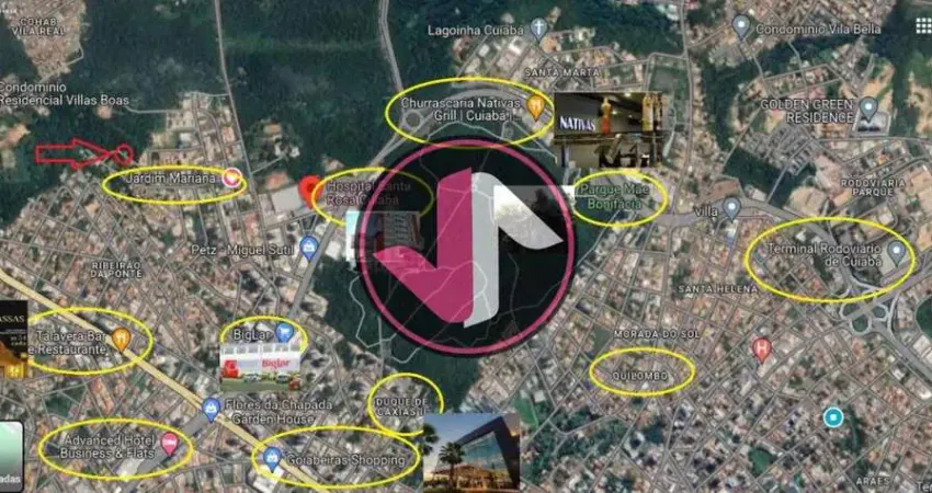 Terreno à venda na Rua Montes Claros, 524, Jardim Mariana, Cuiabá