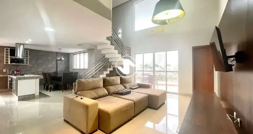 Apartamento de 117m² no bosque da saúde, cuiabá - mobiliado e com área de lazer no edifício sky loft