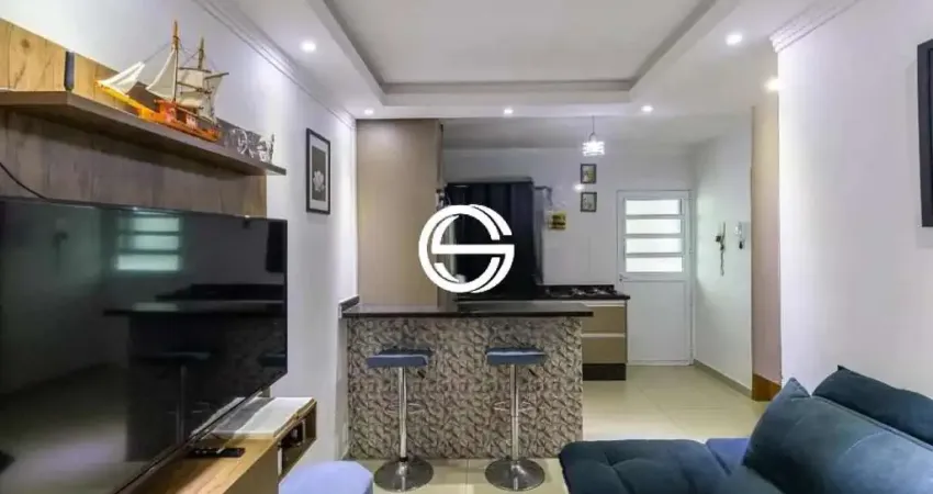 Apartamento (apartamento padrão) para venda, 2 dorm(s), 1 vaga(s), 46 m²