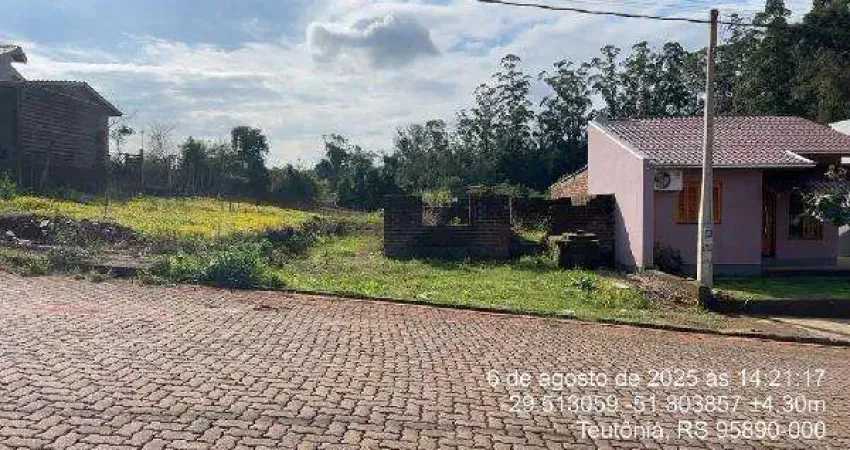 Oportunidade única em teutonia - rs | tipo: terreno | negociação: leilão  | situação: imóvel