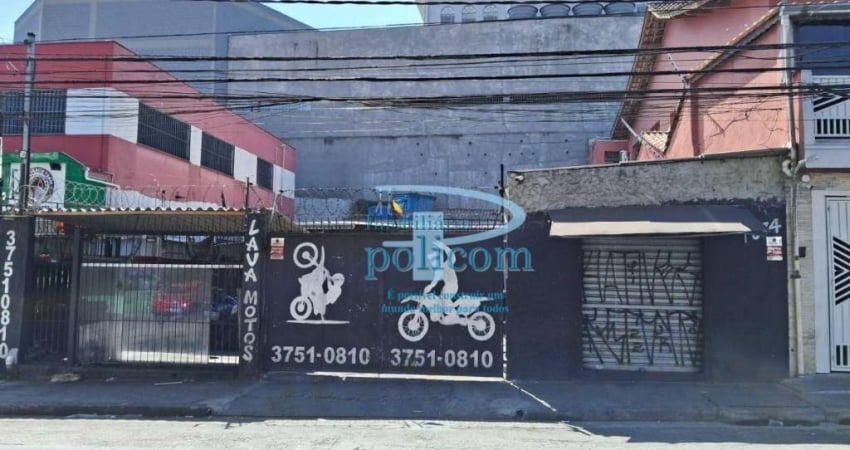Terreno comercial à venda na Rua Natal Pigassi, Jardim Celeste, São Paulo