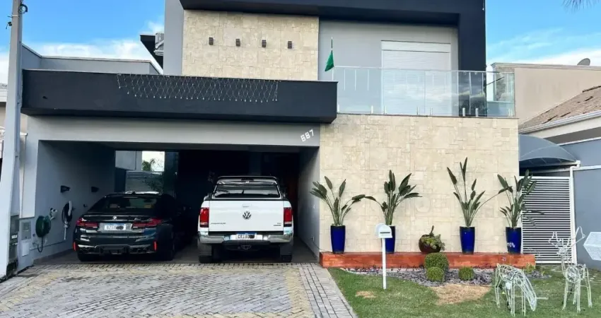 SOBRADO DE ALTO PADRÃO NO CONDOMÍNIO PALM PARK – ESTIVA GERBI/SP