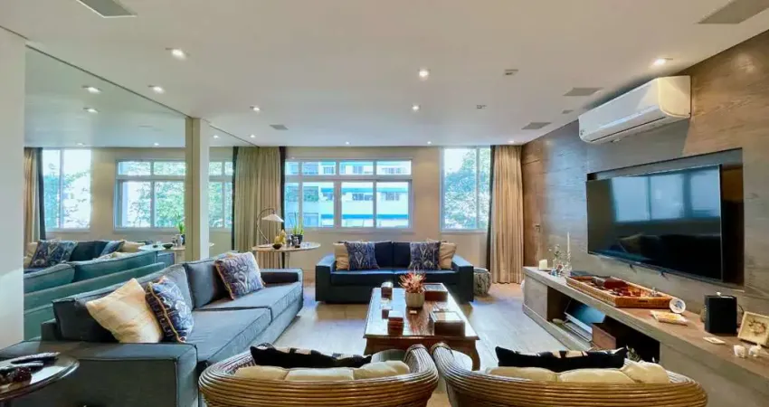 Apartamento tipo para venda em jardim américa com 2 quartos, sendo 2 suítes, 129m²