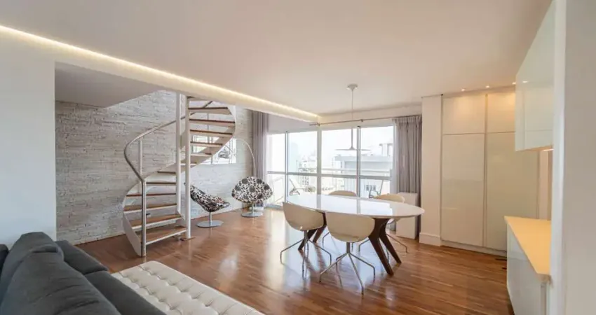 Duplex para venda em vila nova conceição com 1 quarto, sendo 1 suíte, 104m²