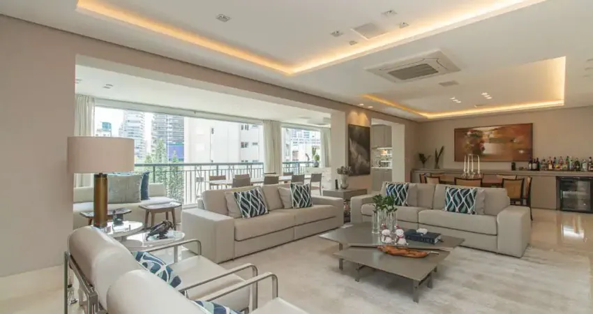 Apartamento para venda em vila nova conceição com 3 quartos, sendo 2 suítes , 226m²