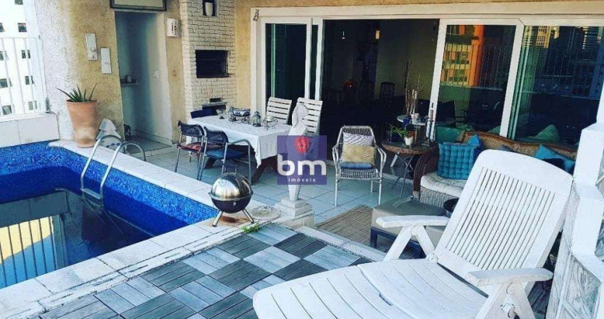 Apartamento Triplex para alugar em São Paulo, Vila Morumbi, com 3 suítes, com 370 m²