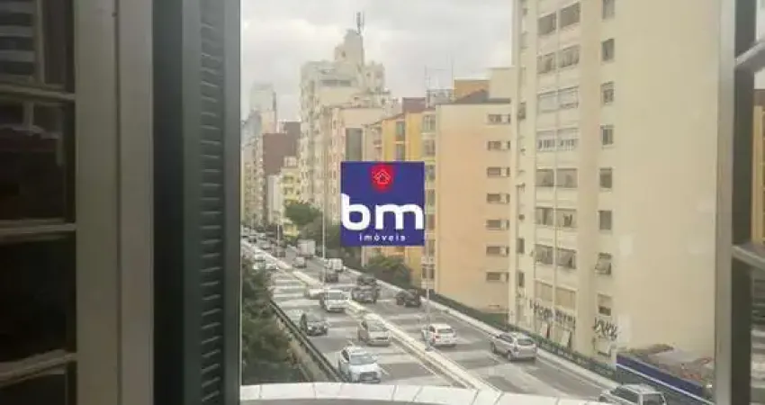 Apartamento à venda em São Paulo, Santa Cecília, com 1 quarto, com 47 m²