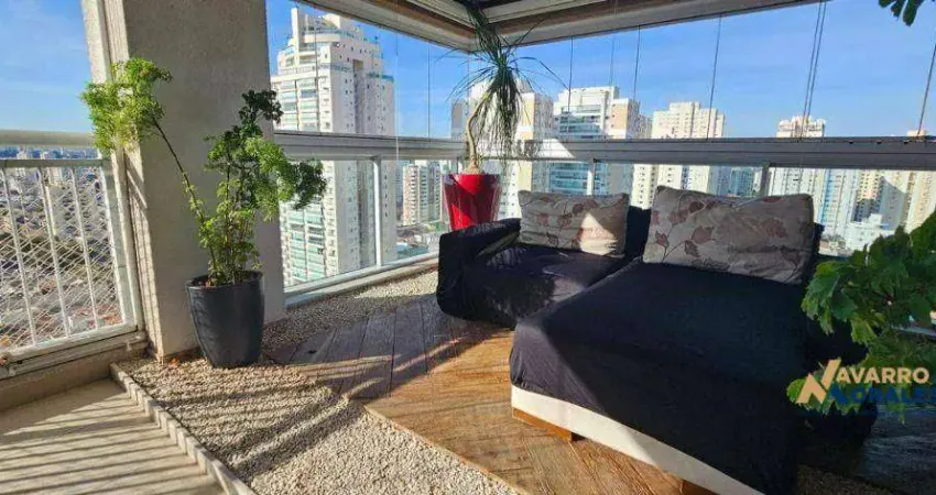 Apartamento com 4 dormitórios, 206 m² - venda por R$ 3.500.000 ou aluguel por R$ 21.500/mês - Vila Romana - São Paulo/SP
