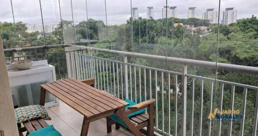 Apartamento com 3 dormitórios à venda, 80 m² por r$ 840.000 - jardim esmeralda - são paulo/sp