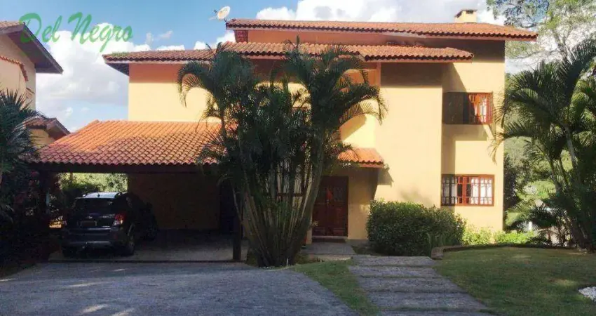 Casa com 4 dormitórios à venda, 450 m² - Parque Dom Henrique II, Cotia.