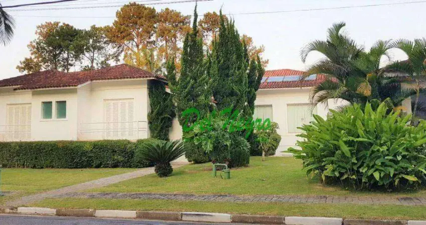 Casa com 6 dormitórios à venda, 431 m² - Vila de São Fernando, Granja Viana.