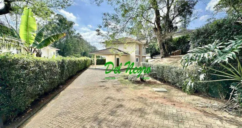 Casa com 4 dormitórios, 293 m² - venda ou aluguel - vila moura, granja viana.