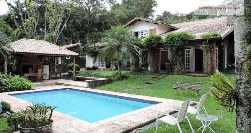 Casa com 3 dormitórios, 456 m² - venda ou aluguel - granja do lago, granja viana.