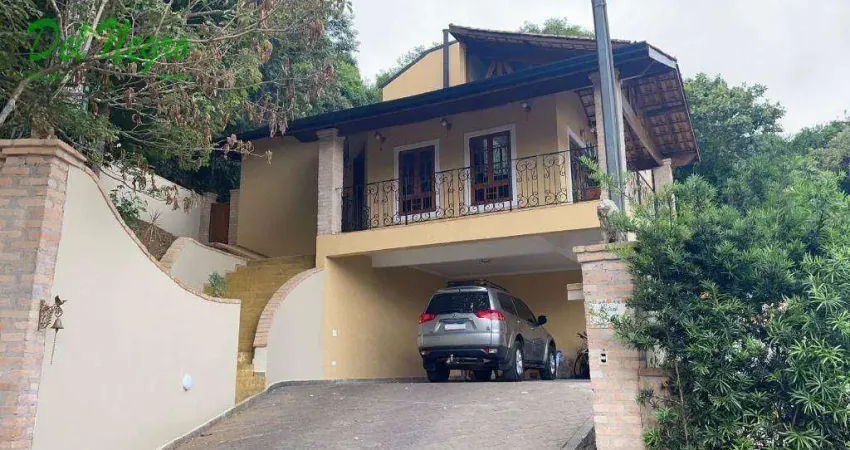 Casa com 4 dormitórios à venda, 415 m² - aldeia da fazendinha, granja viana.
