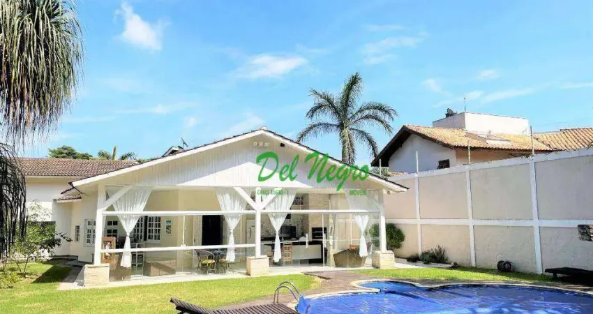 Casa com 4 dormitórios à venda, 320 m² - granja caiapiá, cotia.