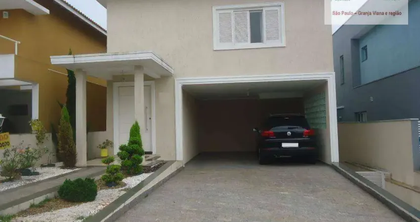 Casa com 3 dormitórios à venda, 282 m²  -  palm hills, granja viana.