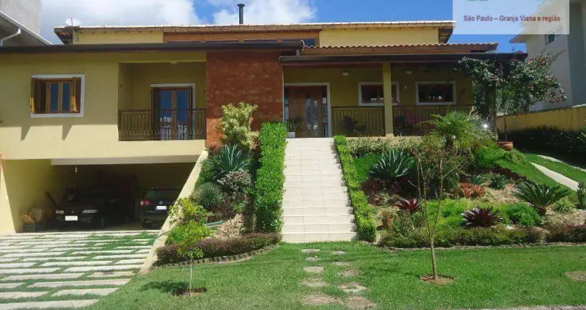 Casa com 3 dormitórios à venda, 242 m² - terras de santa adélia - vargem grande paulista.