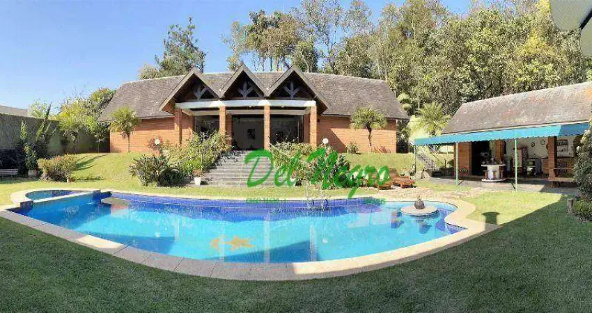 Casa com 4 suítes à venda, 636 m² - jardim passargada i, granja viana.