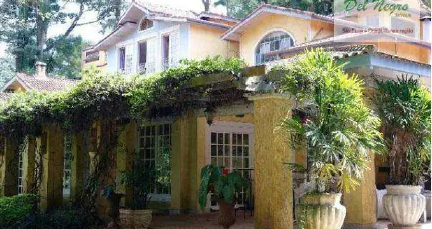 Casa com 7 dormitórios à venda, 1025 m² - fazendinha, granja viana.