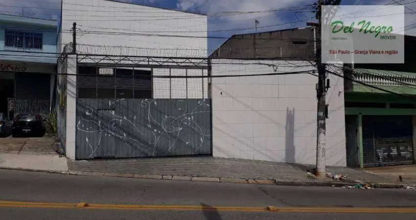 Galpão, 200 m² - venda por r$ 2.750.000,00 ou aluguel por r$ 25.000,00/mês - vila dos remédios - são paulo/sp