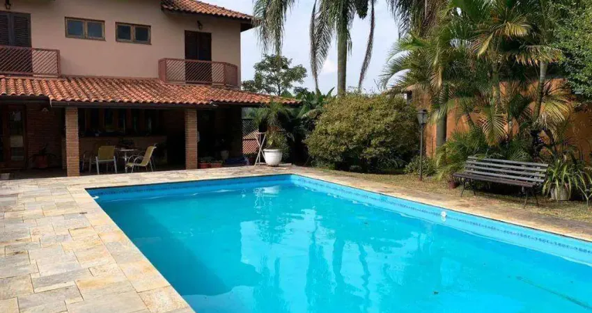 Casa com 4 dormitórios à venda, 450 m² - jardim passargada e, granja viana.