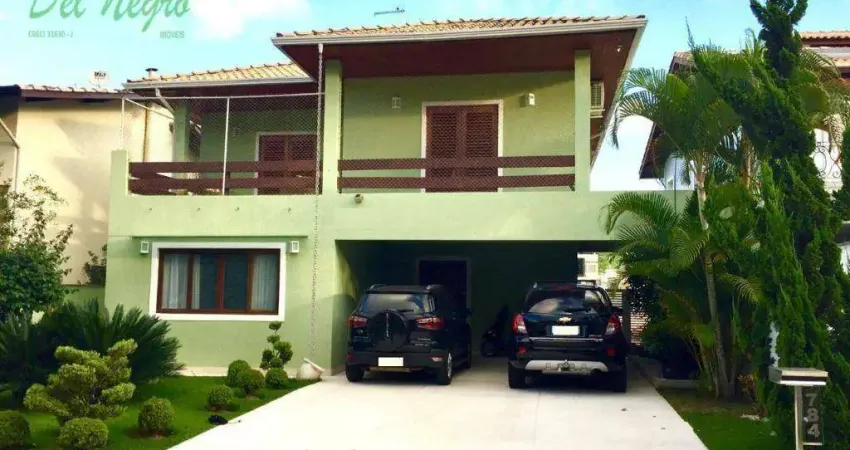 Casa com 4 dormitórios à venda, 370 m² - são paulo ii, granja viana.