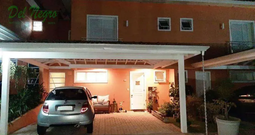 Casa com 3 dormitórios à venda, 140 m² - villagio felicitá, granja viana.